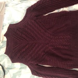 Aéropostale shoulderless sweater